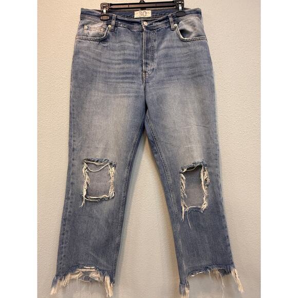 Free People X We The Free Maggie Jeans NWOT - Picture 5 of 7